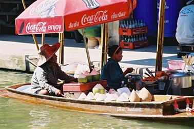 07 Thailand 2002 F1030034 Bangkok Schwimmender Markt_478